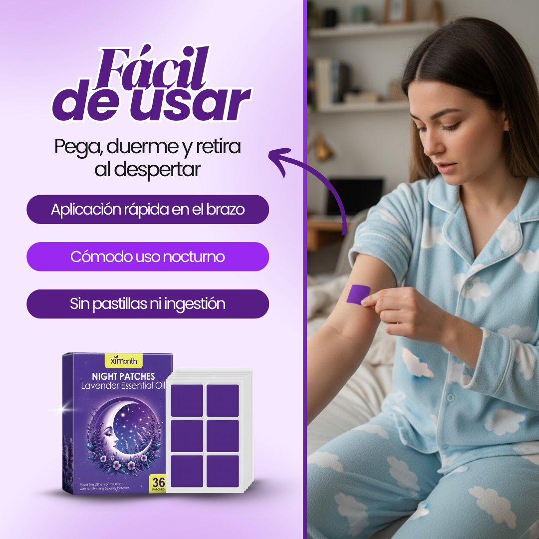 Ximmath - Night Patches - Pack 36 Unidades