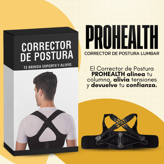 Prohealth - Corrector De Postura Lombar