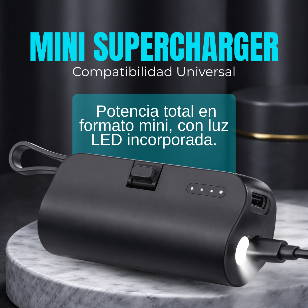 Mini Supercharger - Compatibilidad Universal