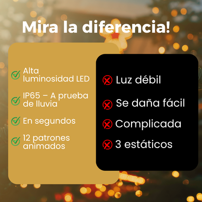 LightSanta - Proyector Navidad - Compra 1 Llevate 2 GRATIS 🎁