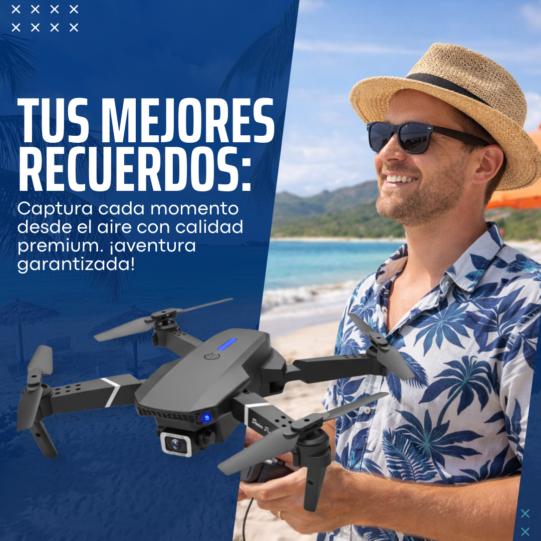 Dron PoweFly Doble Camera 4K