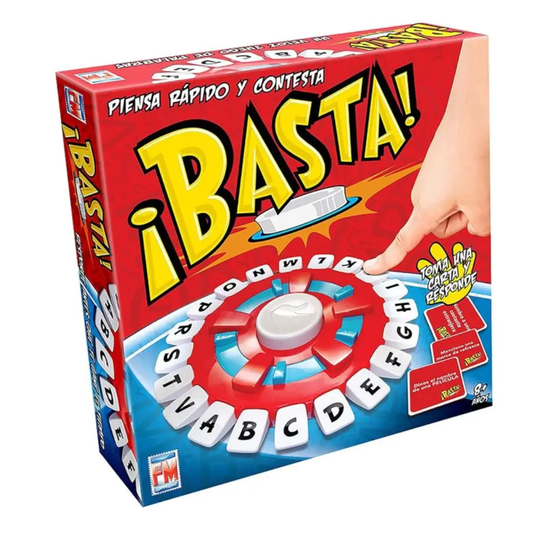 Juego de Mesa ¡BASTA! En Español + Temporizador Visual y Auditivo GRATIS 🎁